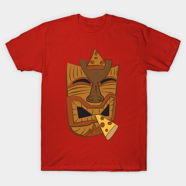 The Pizza Tiki T-Shirt by MadArtisan